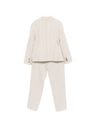Completo per bambino Colorichiari beige con motivo gessato (5 pezzi) MJ508364 4952 26 COLORICHIARI KIDS 