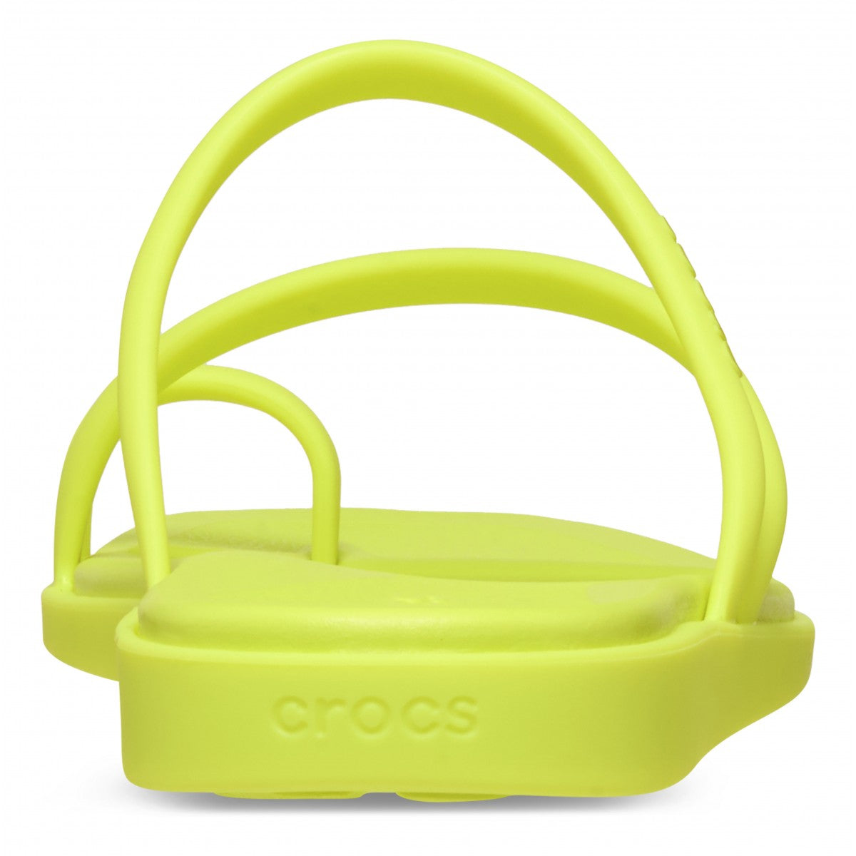 Infradito Miami per donna Crocs gialle con dettaglio ad incrocio 209862 CIT CROCS KIDS 