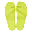 Infradito Miami per donna Crocs gialle con dettaglio ad incrocio 209862 CIT CROCS KIDS 