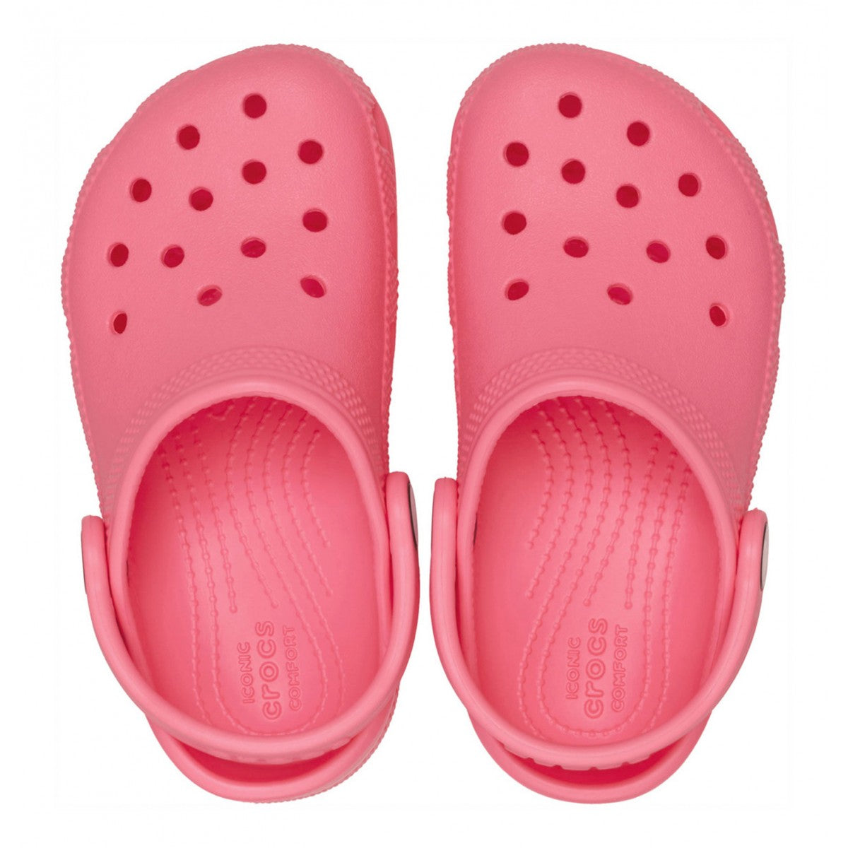 Ciabatte Classic K per bambina Crocs Kids rosa con design traforato 206991 GUAV CROCS KIDS 
