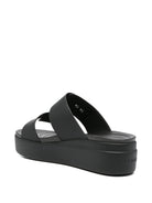 Sandali Brooklyn per donna Crocs nere con doppia fibbia 207431 BLK CROCS KIDS 