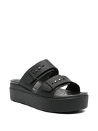 Sandali Brooklyn per donna Crocs nere con doppia fibbia 207431 BLK CROCS KIDS 