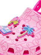 Clogs Classic x Barbie per bambina Crocs kids rosa con dettaglio Barbie 211407 MLT CROCS KIDS 