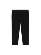 Pantaloni per bambino Dolce & Gabbana Kids nero con logo DG jacquard L44P04 FJBAK N0000 DOLCE & GABBANA KIDS 