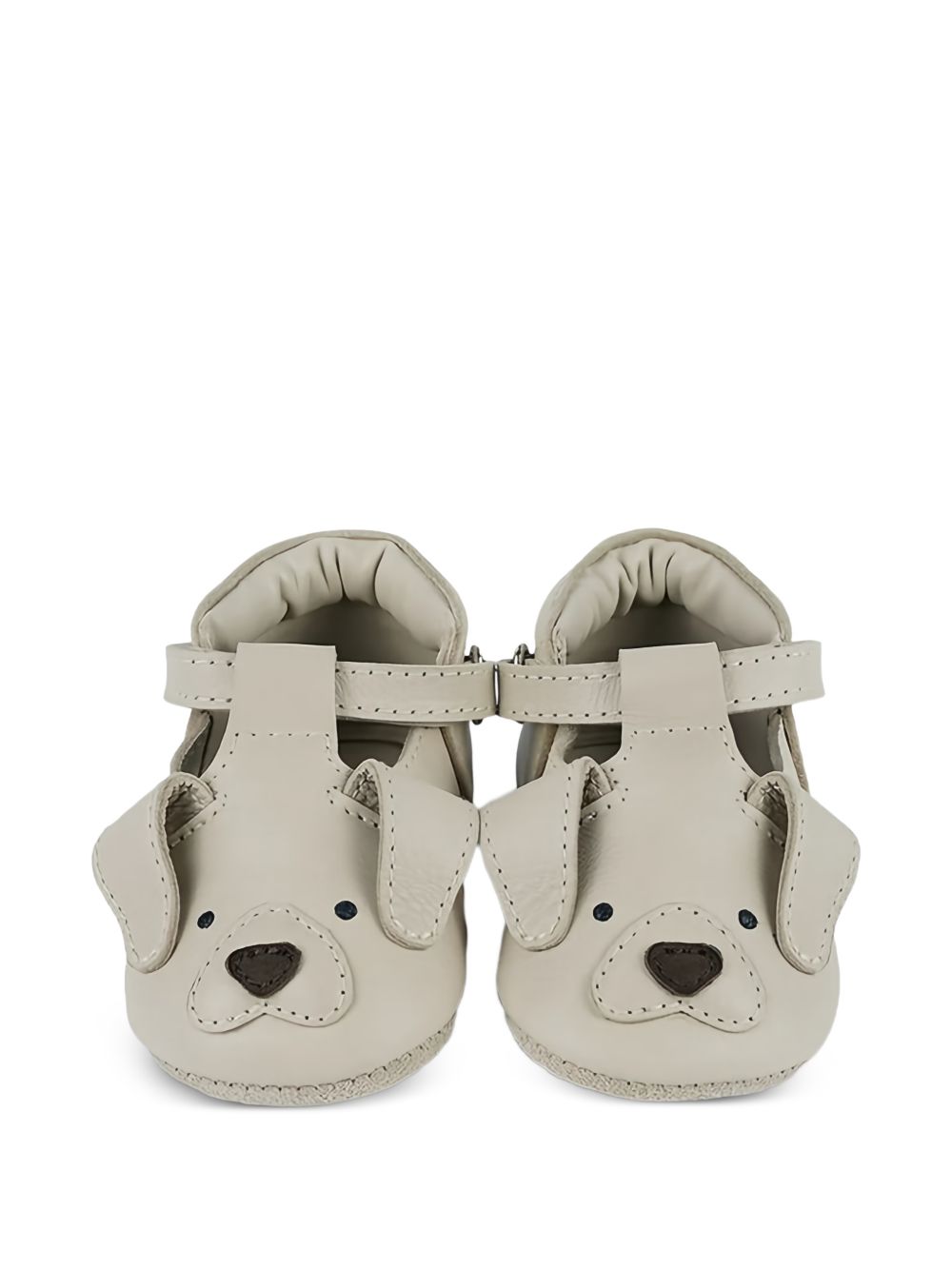 Sneakers per neonati Donsje beige con design a forma di cagnolino 1003011 PU007 DONSJE KIDS 