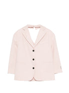 Giacca per bambina Douuod Kids rosa con colletto con revers rosa DY2A04 G0197 504 DOUUOD KIDS 