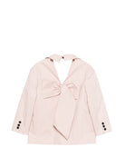 Giacca per bambina Douuod Kids rosa con colletto con revers rosa DY2A04 G0197 504 DOUUOD KIDS 