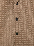 Blazer per bambino Douuod Kids marrone con finitura in rilievo DY2A64 U0267 334 DOUUOD KIDS 