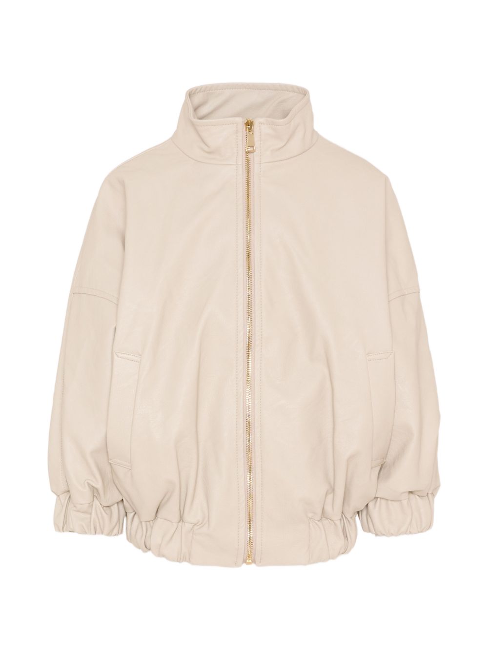 Giubbino per bambino Douuod Kids beige con chiusura con zip DY2P57 H0076 108 DOUUOD KIDS 