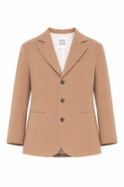 Blazer per bambino Douuod Kids beige con tasca a filetto DY2P74 I0292 334 DOUUOD KIDS 
