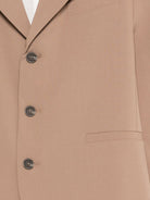 Blazer per bambino Douuod Kids beige con tasca a filetto DY2P74 I0292 334 DOUUOD KIDS 