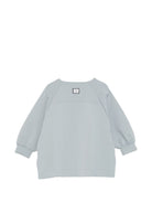 Felpa per bambina Douuod Kids azzurra con orlo svasato DY4A20 Z3728 60D DOUUOD KIDS 