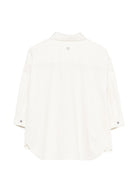 Camicia per bambina Douuod Kids bianca con colletto DY5A90 P0589 101 DOUUOD KIDS 