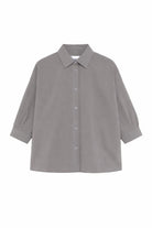 Camicia per bambina Douuod Kids grigia on colletto classica DY5A90 P0589 907 DOUUOD KIDS 