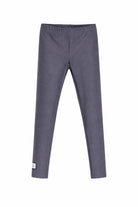 Leggins per bambina Douuod Kids grigio con vita elasticizzata DY6A20 J0331 917 DOUUOD KIDS 