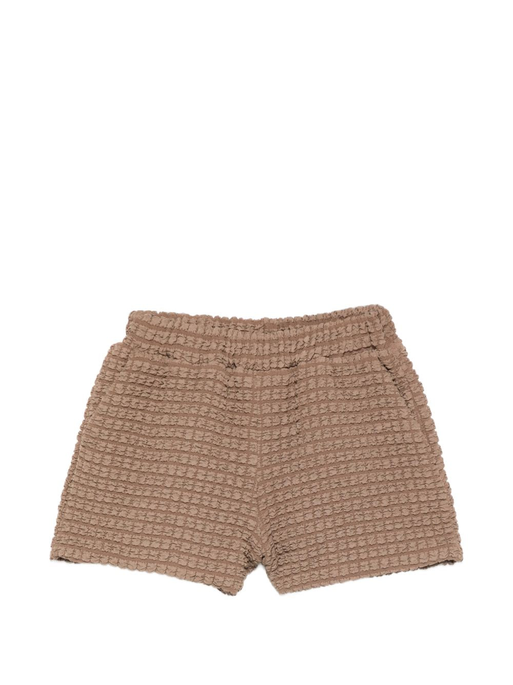 Shorts per bambina Douuod Kids marroni con finitura in rilievo DY6B39 U0267 334 DOUUOD KIDS 