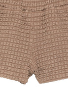 Shorts per bambina Douuod Kids marroni con finitura in rilievo DY6B39 U0267 334 DOUUOD KIDS 