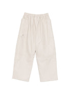 Pantaloni per bambina Douuod beige con vita elasticizzata DY6P61 H0076 108 DOUUOD KIDS 