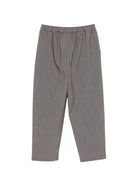 Pantaloni per bambino Douuod Kids grigio scuro con plissé DY6P81 I0321 808 DOUUOD KIDS 