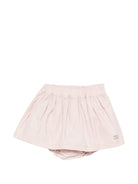 Gonna per neonata Douuod Kids rosa con stampa logo DY7001 G0197 504 DOUUOD KIDS 