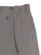 Gonna per bambina Douuod Kids grigia con dettaglio con bottoni DY7A61 I0321 808 DOUUOD KIDS 