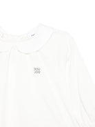 T-shirt per neonata Douuod Kids bianca con colletto alla Peter Pan DY8000 Z3708 101 DOUUOD KIDS 