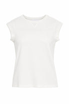 T-shirt per bambina Douuod Kids bianca con logo sul retro DY8A31 Z3708 101 DOUUOD KIDS 