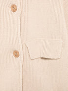 Cardigan per bambino Douuod Kids beige con colletto DY9A00 X0071 107 DOUUOD KIDS 