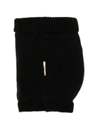 Shorts per bambina Douuod Kids nero con applicazione logo DY6B19 X0071 930 DOUUOD KIDS 