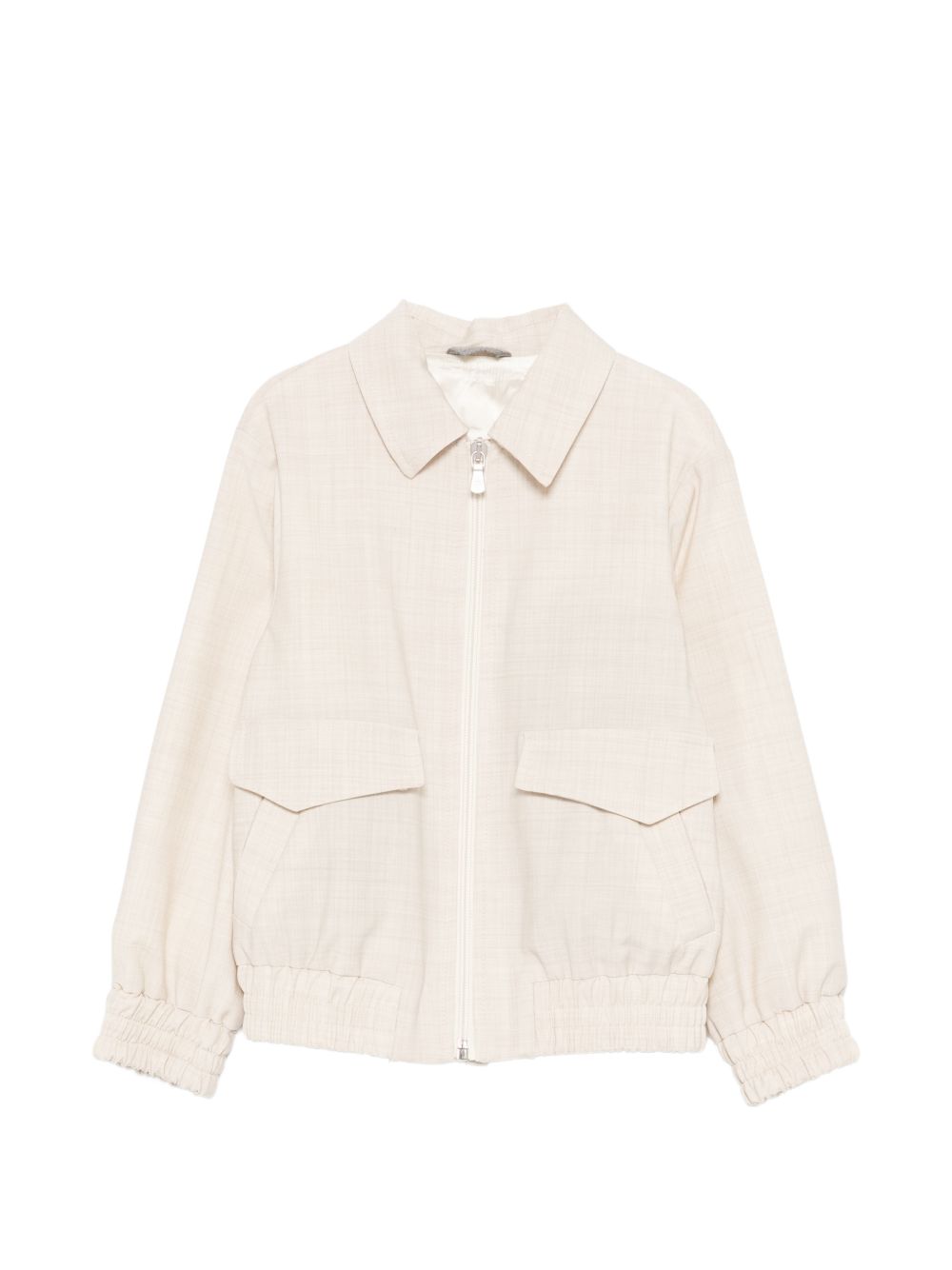Giacca per bambino Eleventy Kids beige con colletto a punta EY2P47 I0315 107 ELEVENTY KIDS 