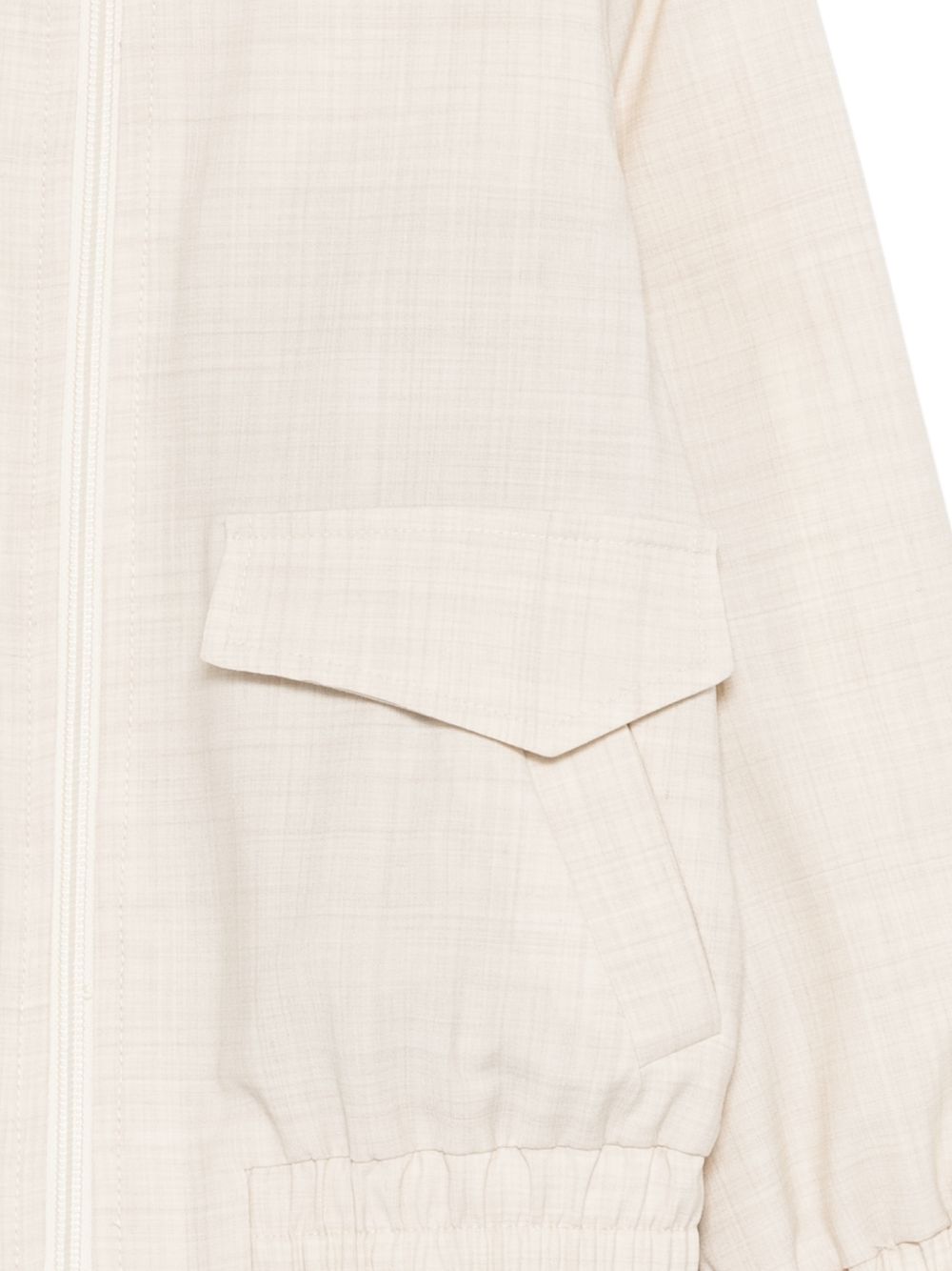 Giacca per bambino Eleventy Kids beige con colletto a punta EY2P47 I0315 107 ELEVENTY KIDS 