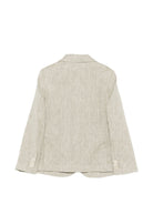Blazer per bambino Eleventy Kids beige con revers classici EY2Q04 I0316 724 ELEVENTY KIDS 