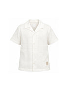 Camicia per bambino Eleventy Kids bianca con design a fantasia EY5P61 P0582 101GR ELEVENTY KIDS 
