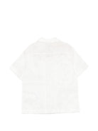Camicia per bambino Eleventy Kids bianca con design a fantasia EY5P61 P0582 101GR ELEVENTY KIDS 