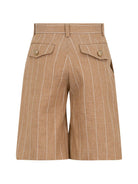 Bermuda per bambino Eleventy Kids marrone con motivo a righe EY6P09 I0319 116 ELEVENTY KIDS 