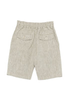 Shorts per bambino Eleventy Kids verdi con vita elasticizzata EY6P19 I0316 724 ELEVENTY KIDS 