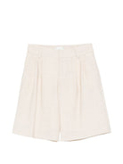 Shorts per bambino Eleventy Kids bege con passanti per cintura EY6P99 I0315 107 ELEVENTY KIDS 
