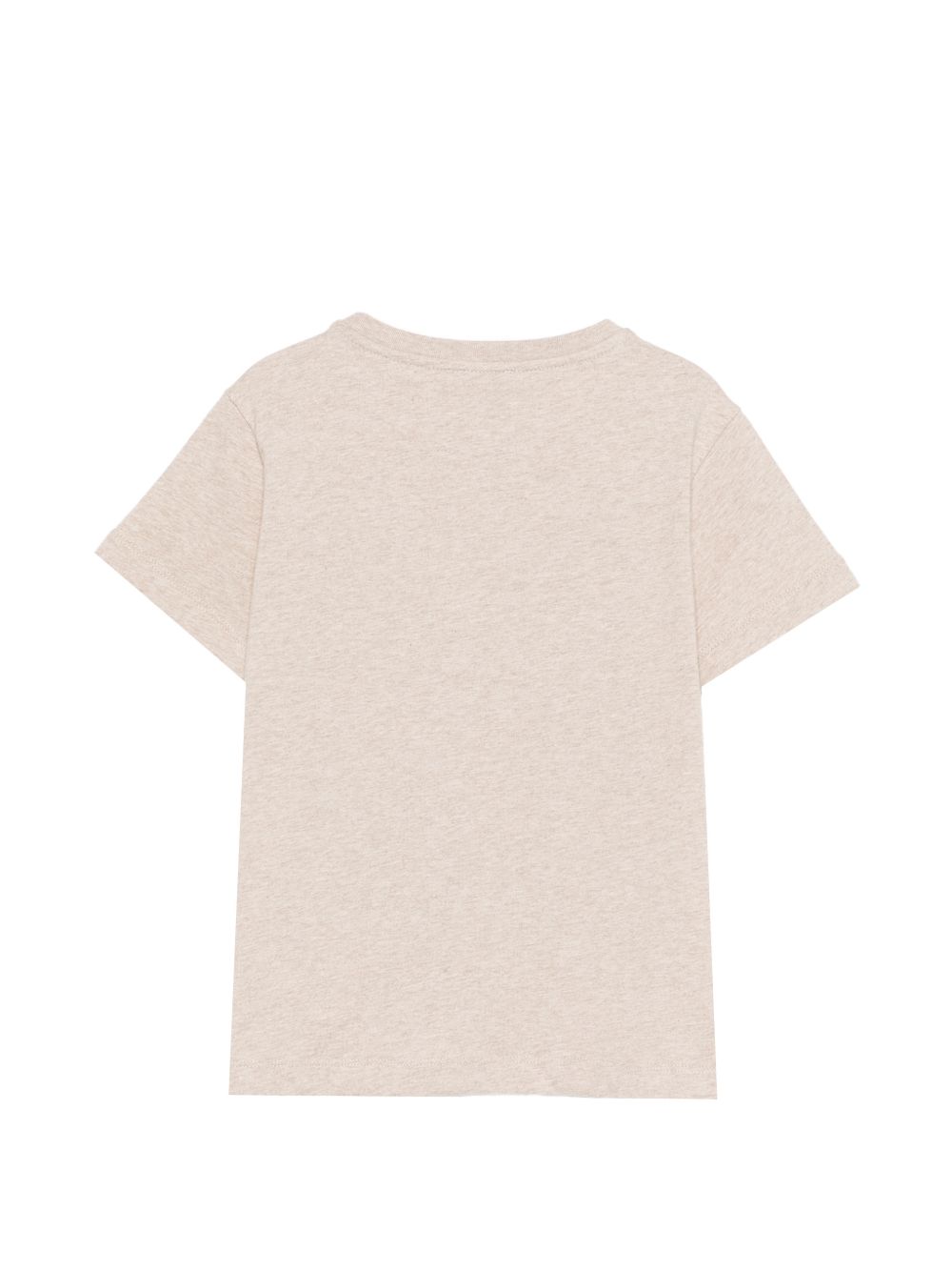 T-shirt per bambino Eleventy Kids beige con logo sul davanti EY8P31 Z3711 873AV ELEVENTY KIDS 