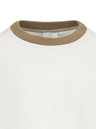 T-shirt per bambino Eleventy Kids beige a girocollo EY8P41 Z3708 101BG ELEVENTY KIDS 