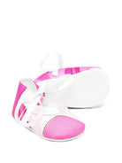 Scarpe per neonata Emilio Pucci Junior rosa con nastro PY0066 K0284 570BC EMILIO PUCCI KIDS 
