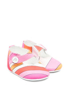 Scarpe per neonata Emilio Pucci Junior multicolore a righe PY0076 P0585 50EAR EMILIO PUCCI KIDS 