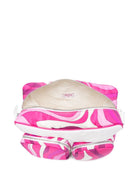Borsa fasciatoio per neonata Pucci Junior fucsia con stampa grafica PY0088 N0409 570BC EMILIO PUCCI KIDS 
