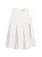 Abito per bambina Pucci Junior rosa con design plissettato PY1B42 S0228 101BC EMILIO PUCCI KIDS 