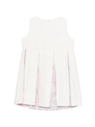 Abito per bambina Pucci Junior rosa con design plissettato PY1B42 S0228 101BC EMILIO PUCCI KIDS 