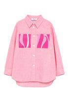 Giacca per bambina Emilio Pucci Junior rosa con taschino PY2A24 D0139 542 EMILIO PUCCI KIDS 