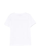 T-shirt per bambina Emilio Pucci Junior bianca con stampa grafica PY8A01 Z3672 100FU EMILIO PUCCI KIDS 