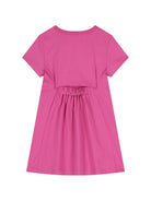 Abito per bambina Emilio Pucci Kids rosa con logo sul davanti PY1B71 Z3672 570 EMILIO PUCCI KIDS 