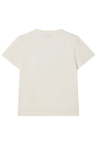 T-shirt per bambina Emilio Pucci Junior bianca con ricamo logo PY8A01 Z3672 102LI EMILIO PUCCI KIDS 
