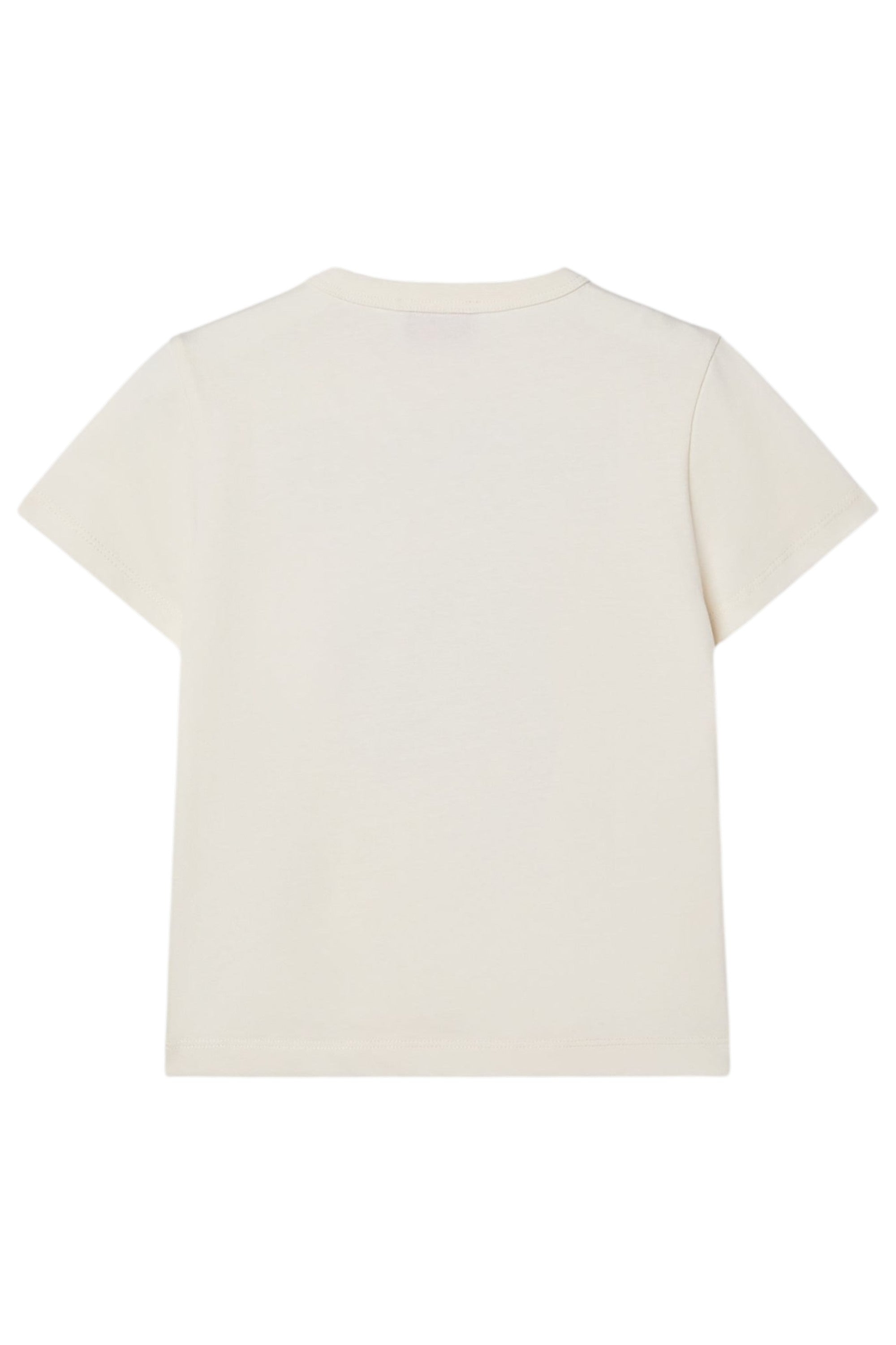 T-shirt per bambina Emilio Pucci Junior bianca con ricamo logo PY8A01 Z3672 102LI EMILIO PUCCI KIDS 