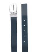 Cintura per bambino Emporio Armani Kids blu con logo inciso 401520 3F560 17535 EMPORIO ARMANI KIDS 